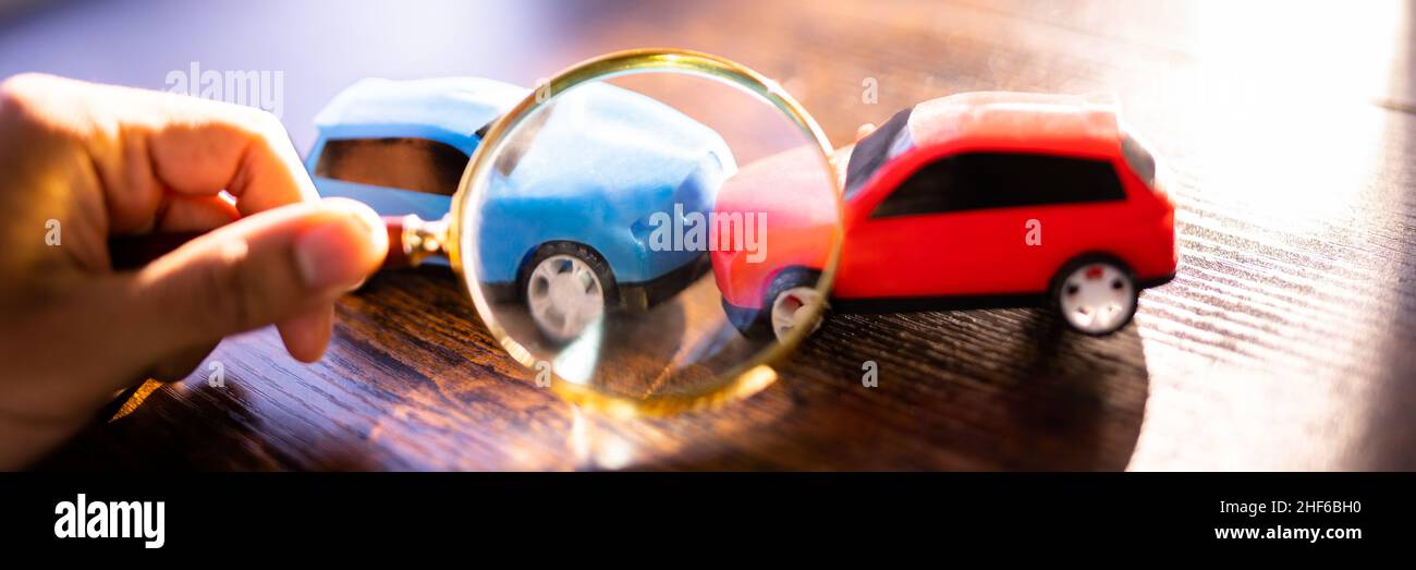 Car Insurance Agent Or Accident Adjuster Expert Stock Photo