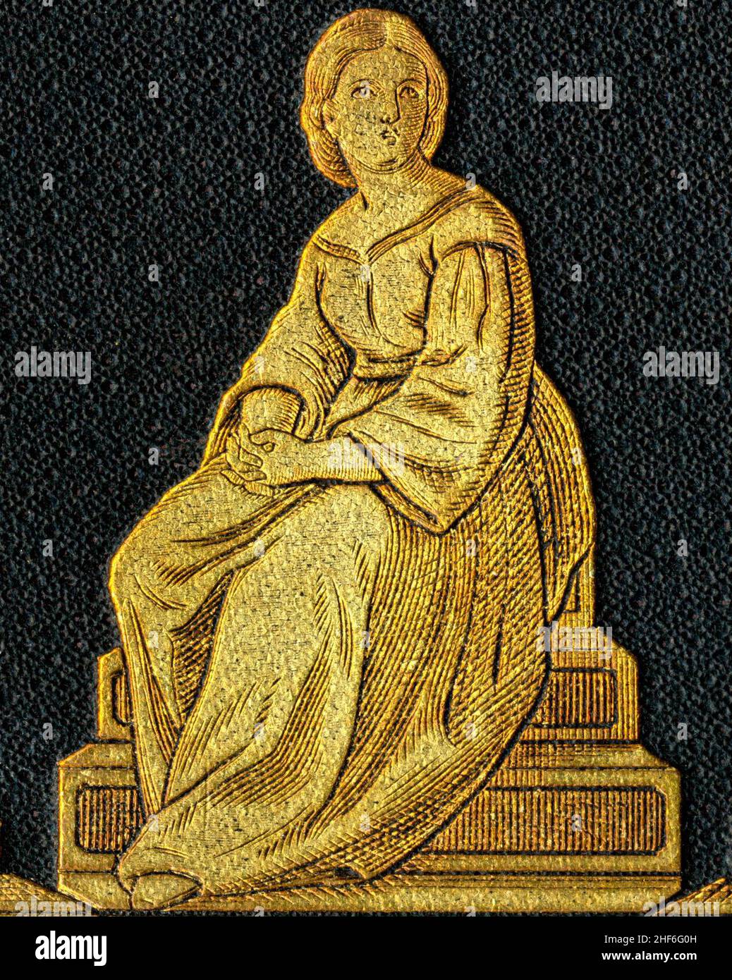 Seated woman art detail hi-res stock photography and images - Alamy