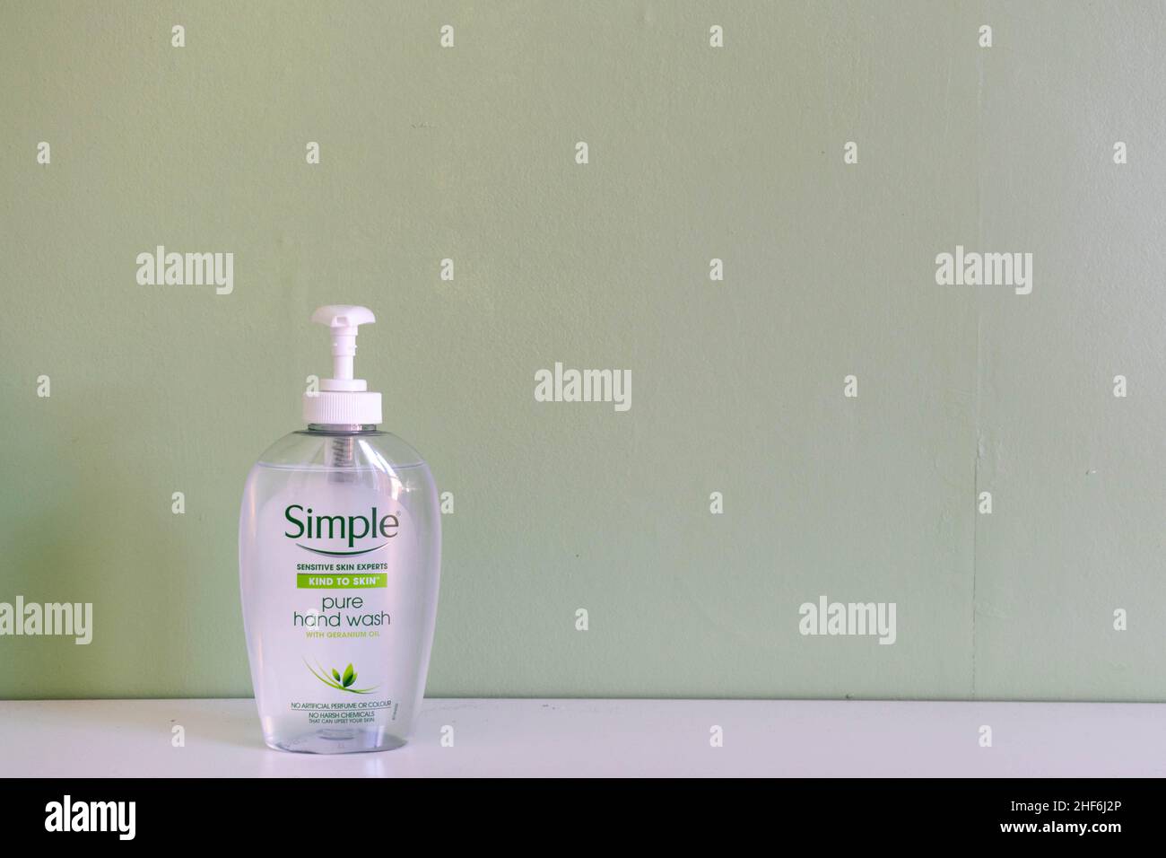 Simple online hand wash