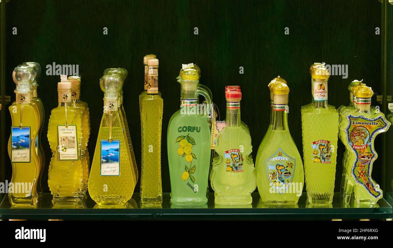 Greece, Greek Islands, Ionian Islands, Corfu, Corfu Town, old town