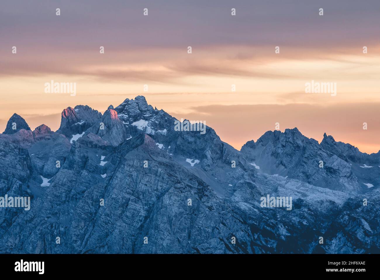 Marmarole mountain,  central part of the mountain range,  Dolomites,  Cadore,  Belluno province,  Veneto,  Italy,  Europe Stock Photo