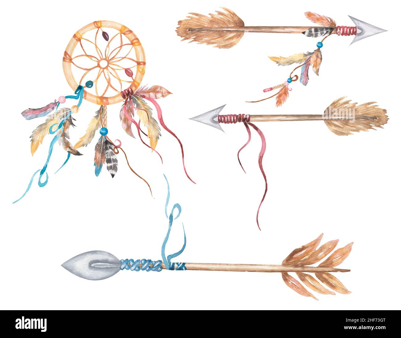 boho dreamcatcher clipart