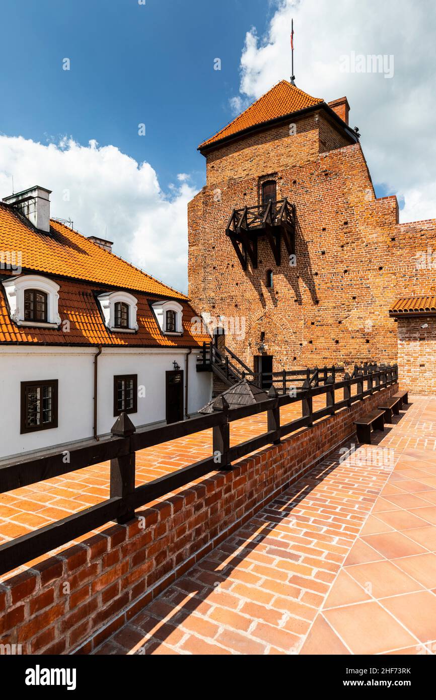 Europa,  Poland,  Voivodeship Masovian,  Castle in Liw / Zamek w Liwie Stock Photo