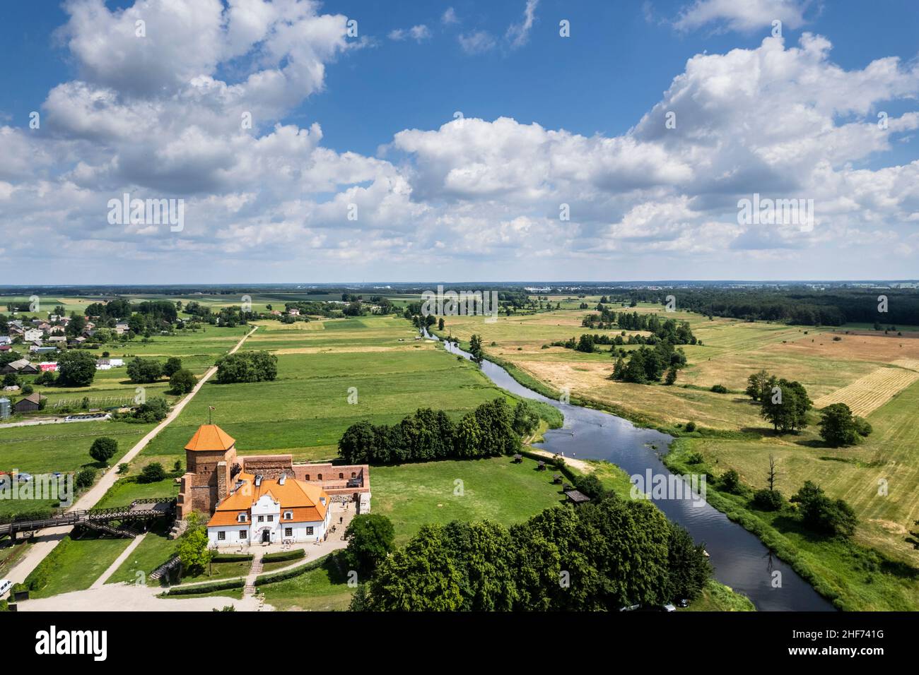 Europa,  Poland,  Voivodeship Masovian,  Castle in Liw / Zamek w Liwie Stock Photo
