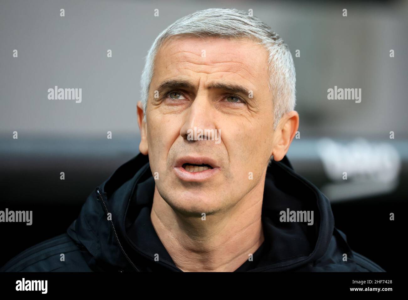 Istanbul, Turkey. 14th Jan, 2022. ISTANBUL, TURKEY - JANUARY 14: Coach Erol  Bulut of Gaziantep FK during the Turkish Super Lig match between Besiktas  and Gaziantep FK at Vodafone Park on January