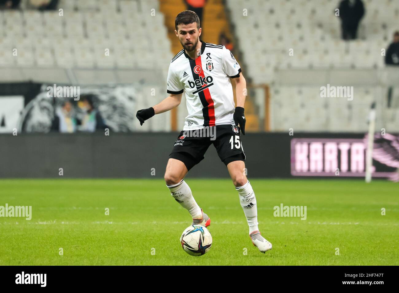 ISTANBUL, TURKEY - NOVEMBER 6: Miralem Pjanic of Besiktas JK during the  Super Lig match between Besiktas