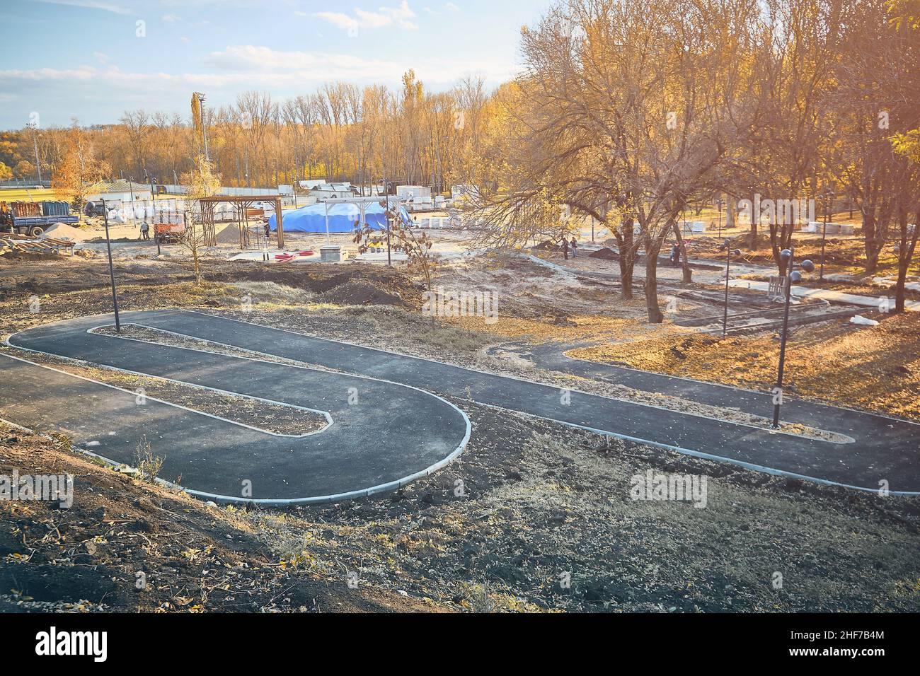 Landscaping construction hi-res stock photography and images - Alamy