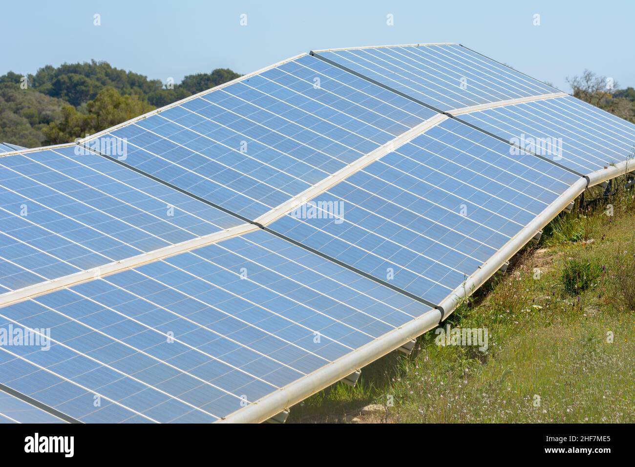 Solar power station industrial landscape hi-res stock photography and ...