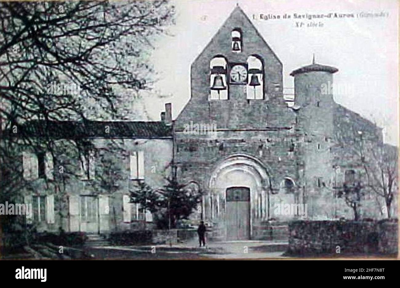 Savignac église 1 Stock Photo Alamy