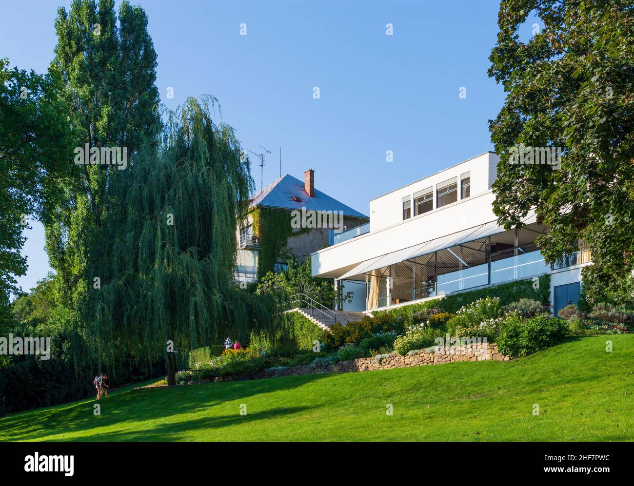 Brno (Brünn), Villa Tugendhat, house built according to plans by the ...