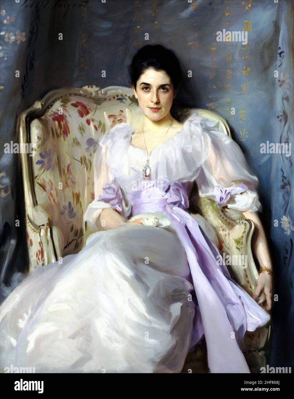 Sargent-Lady-Agnew-of-Lochnaw-1893. Stock Photo