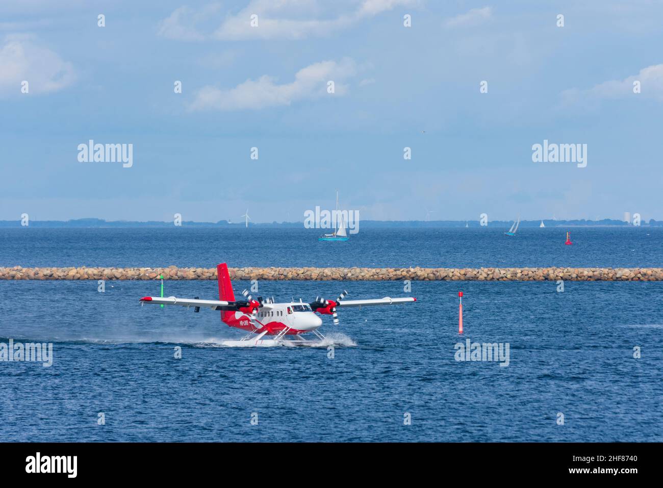 Copenhagen, Koebenhavn, De Havilland Canada DHC6 Twin Otter seaplane