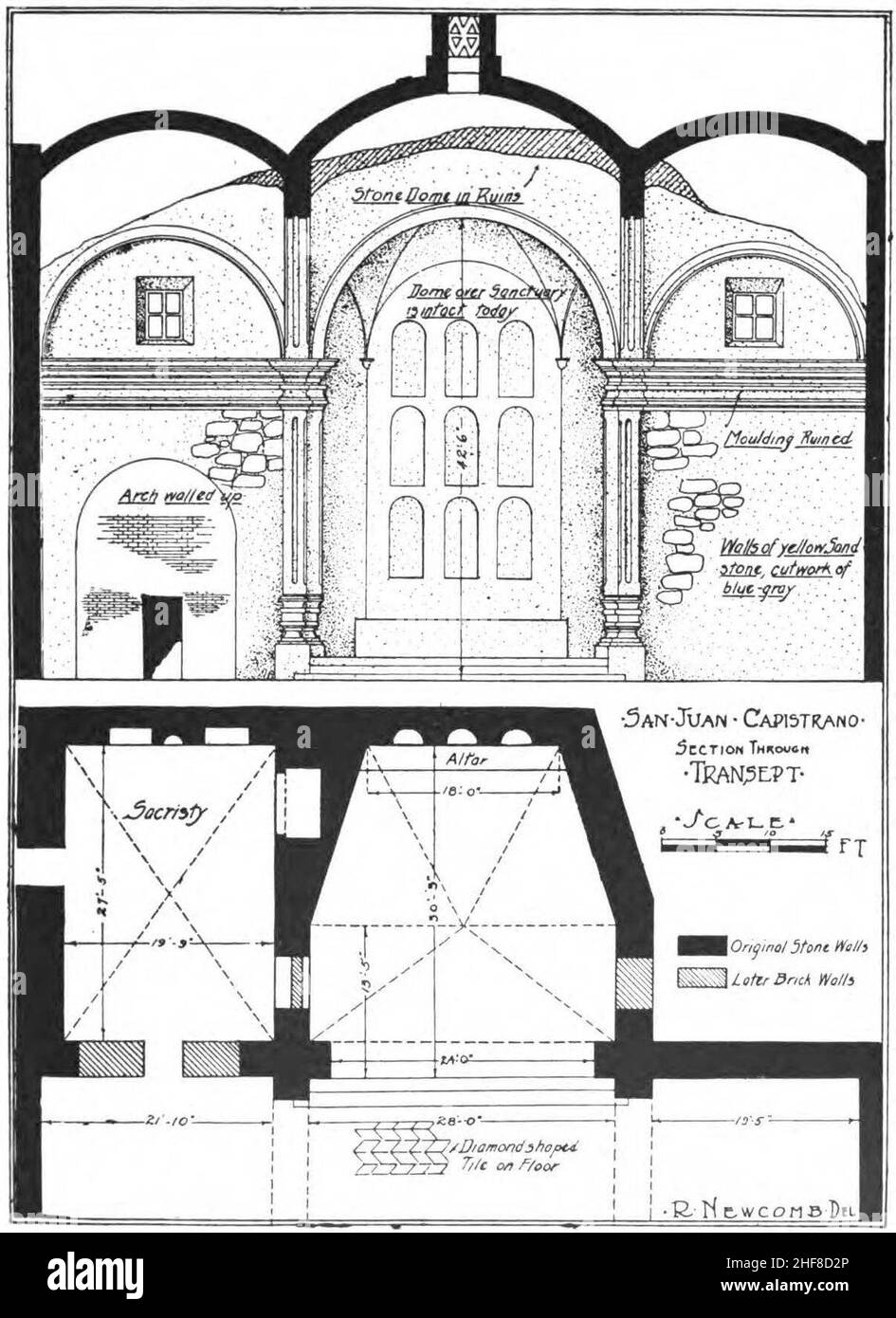 Sanctuary San Juan Capistrano Stock Photo Alamy