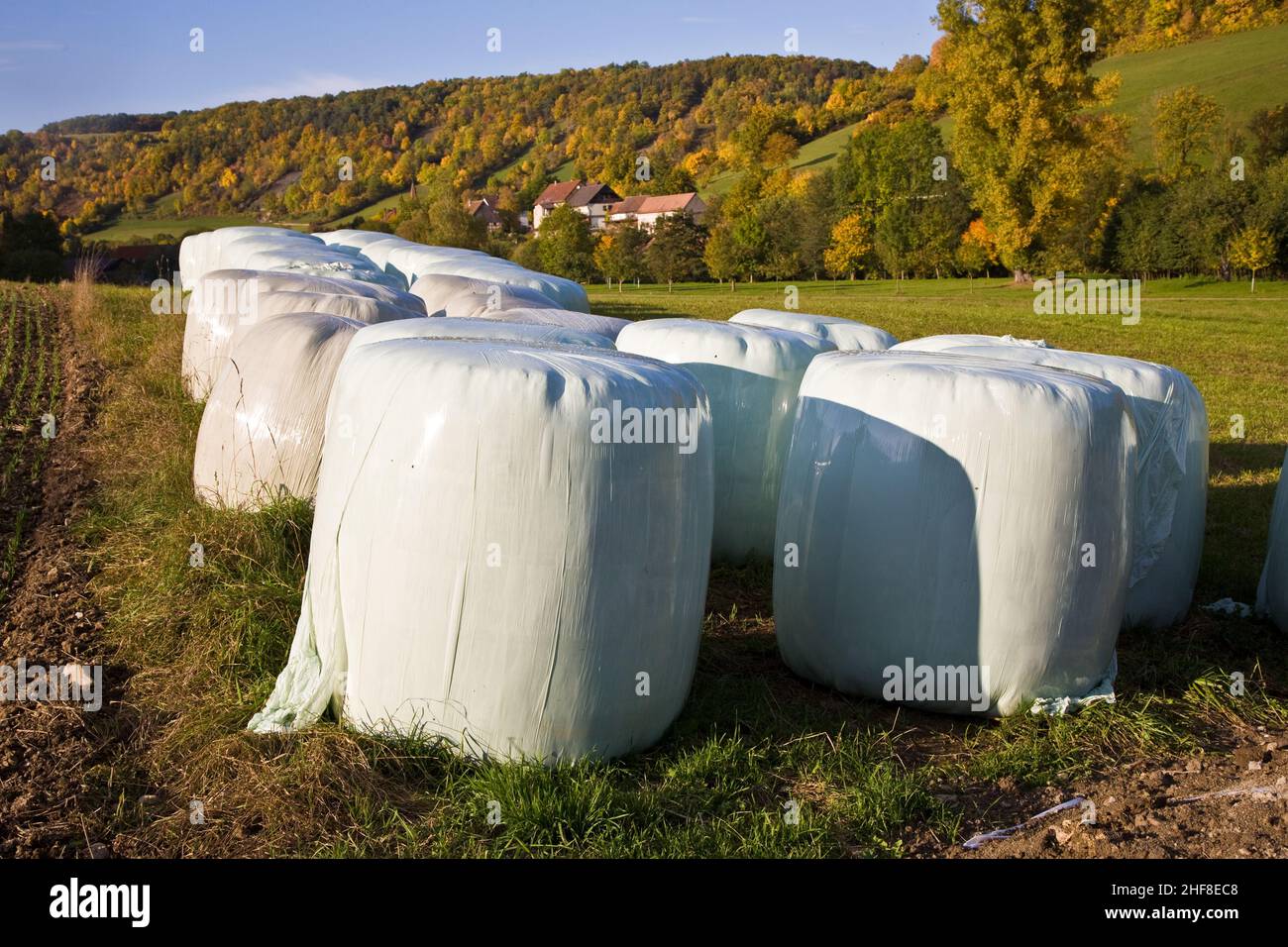 Bale production hi-res stock photography and images - Alamy