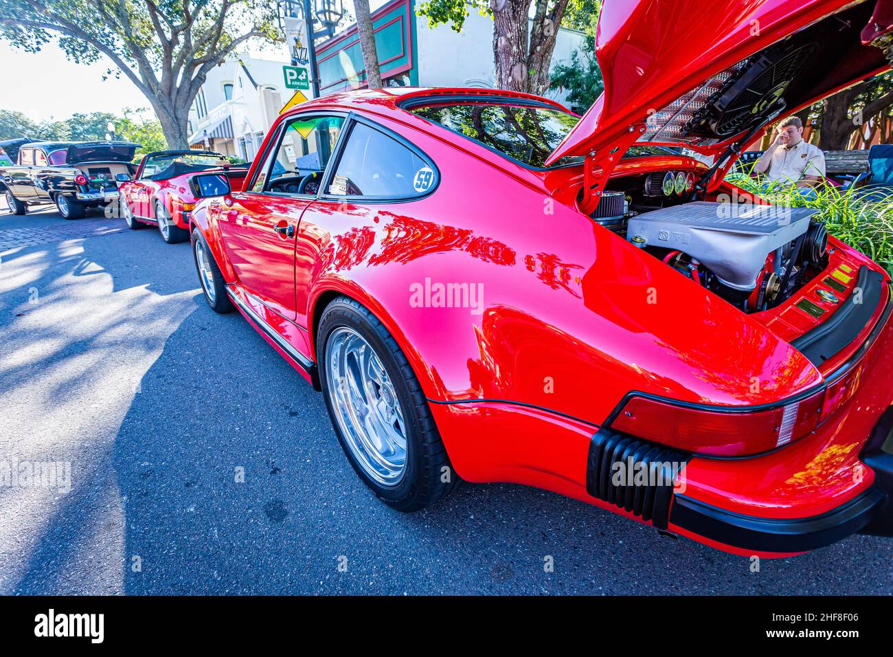 Fernandina Beach, FL October 18, 2014 Wide angle low perspective