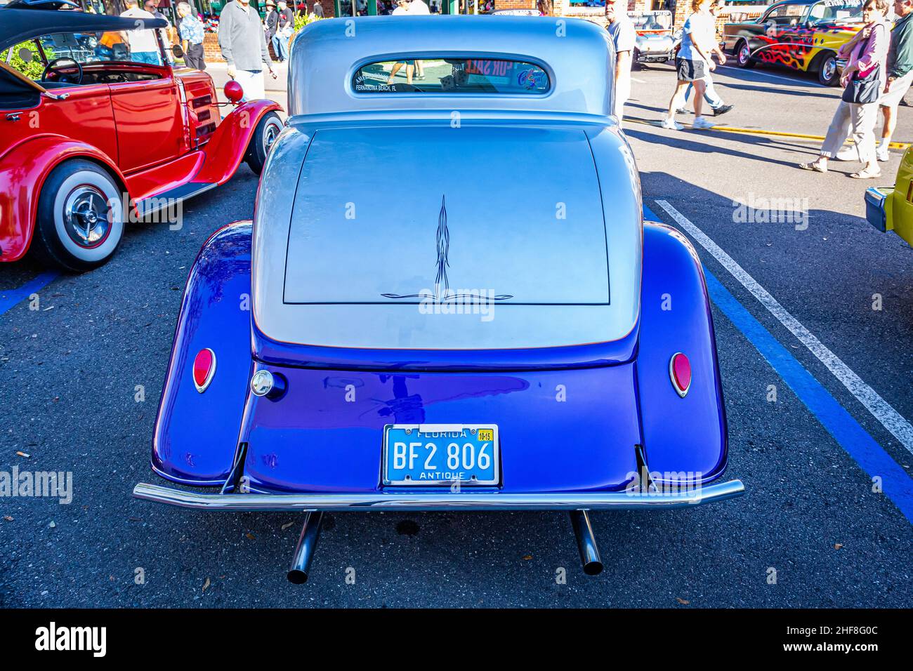 Fernandina Beach, FL October 18, 2014 Wide angle low perspective