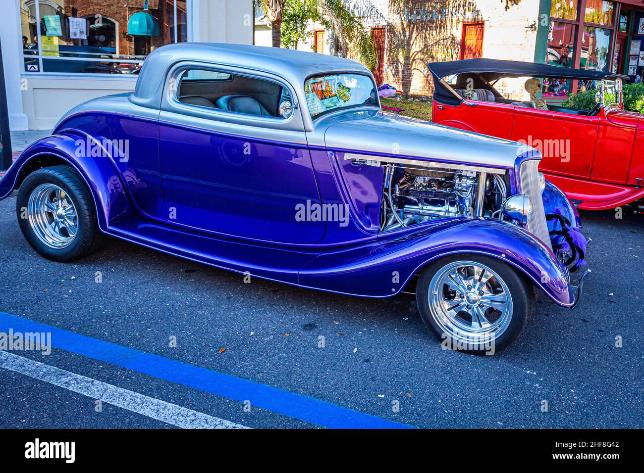 Fernandina Beach, FL October 18, 2014 Wide angle low perspective