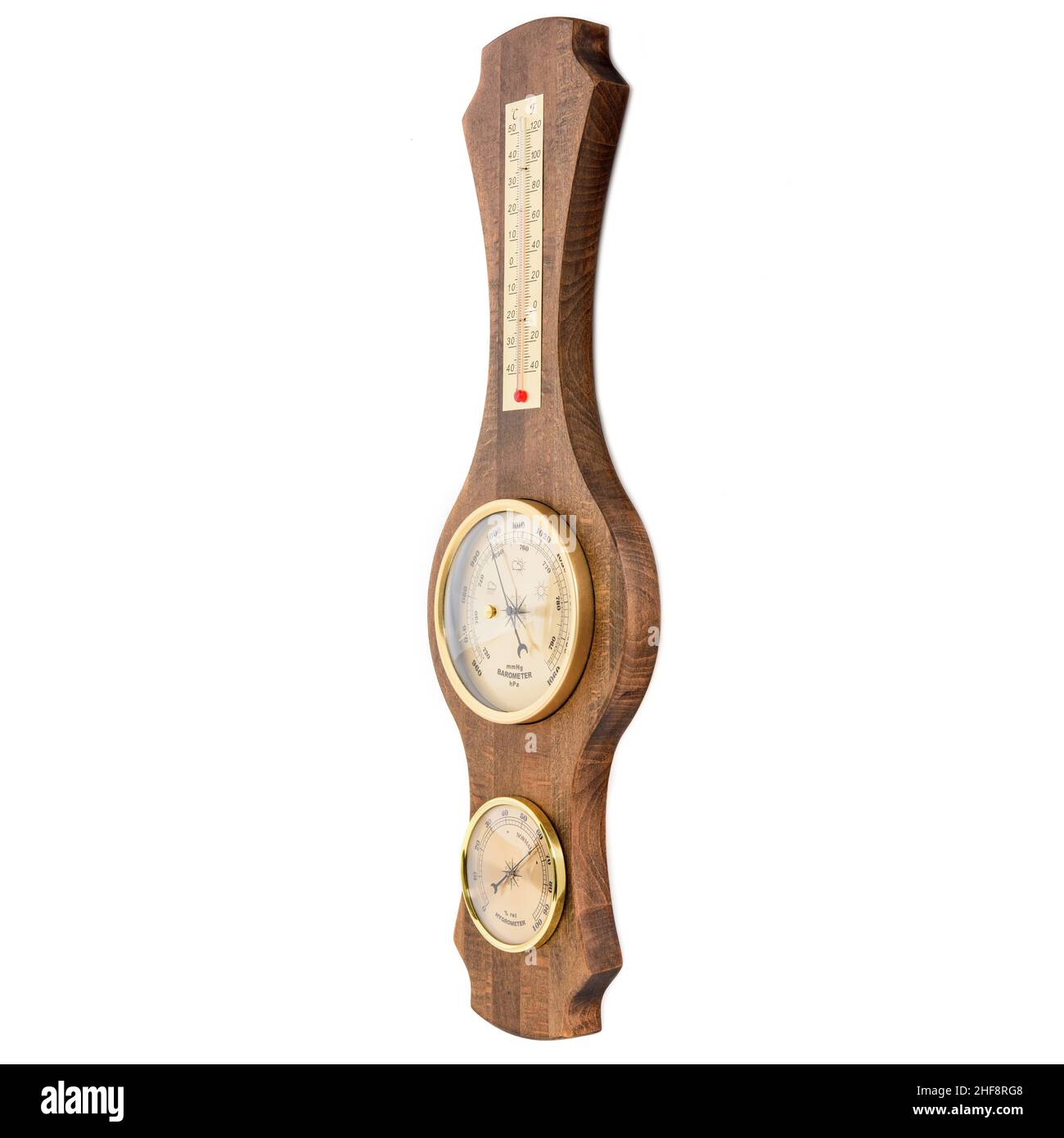 https://c8.alamy.com/comp/2HF8RG8/vintage-wooden-clock-with-barometer-and-old-marine-style-thermometer-on-a-white-background-wall-decor-for-the-interior-2HF8RG8.jpg