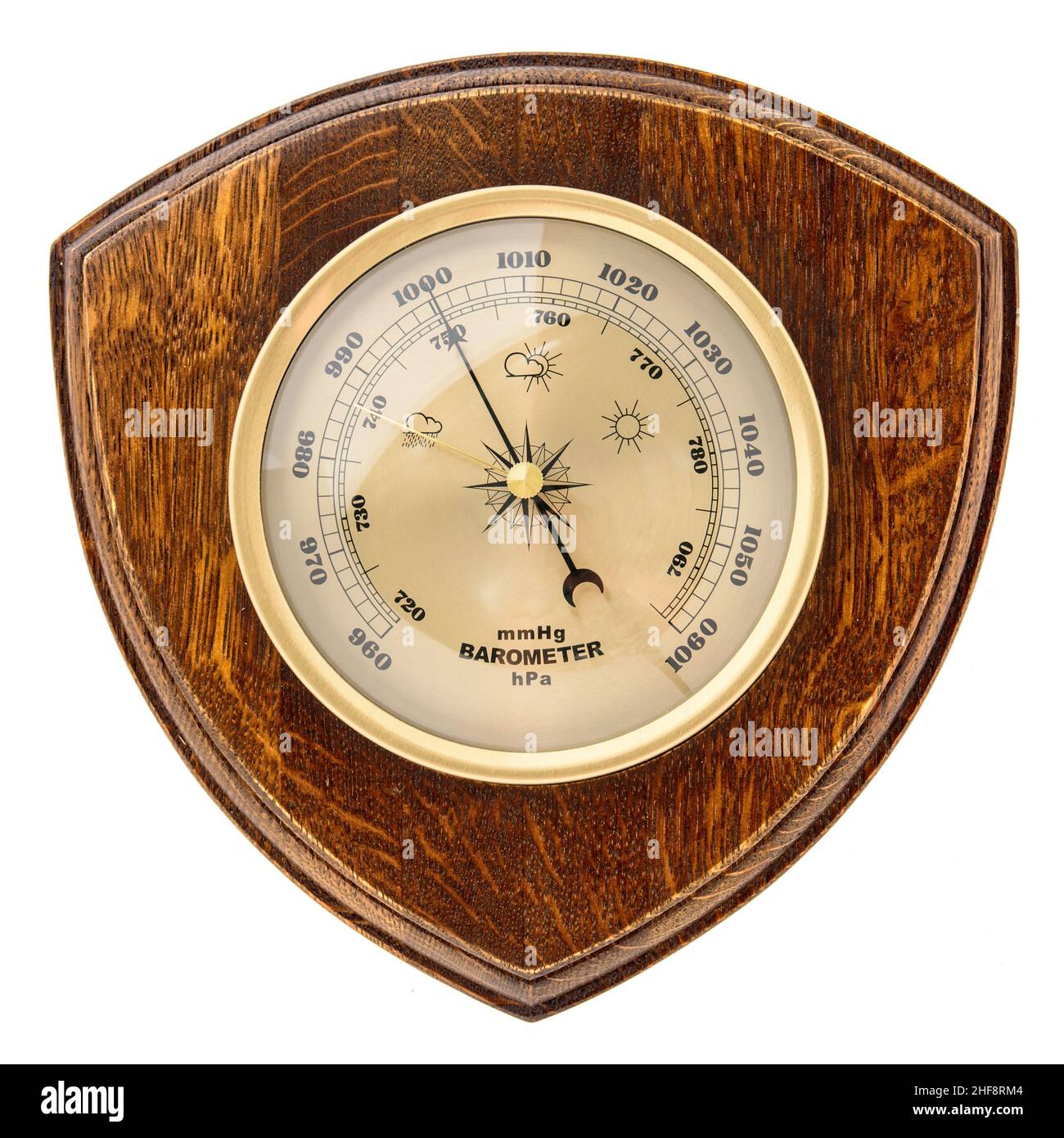 Barometer rain wooden hires stock photography and images Alamy