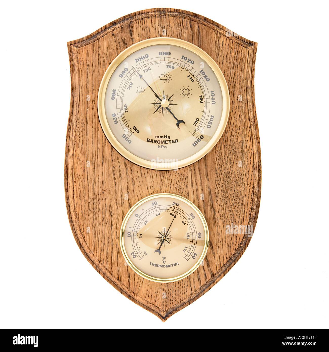 https://c8.alamy.com/comp/2HF8T1F/vintage-wooden-clock-with-barometer-and-old-marine-style-thermometer-on-a-white-background-wall-decor-for-the-interior-2HF8T1F.jpg