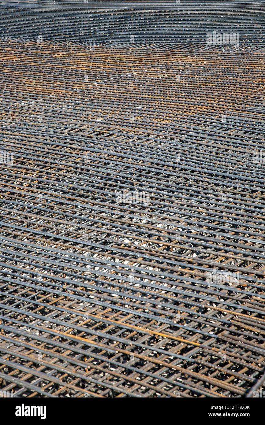 steel bars construction at a site Stock Photo Alamy