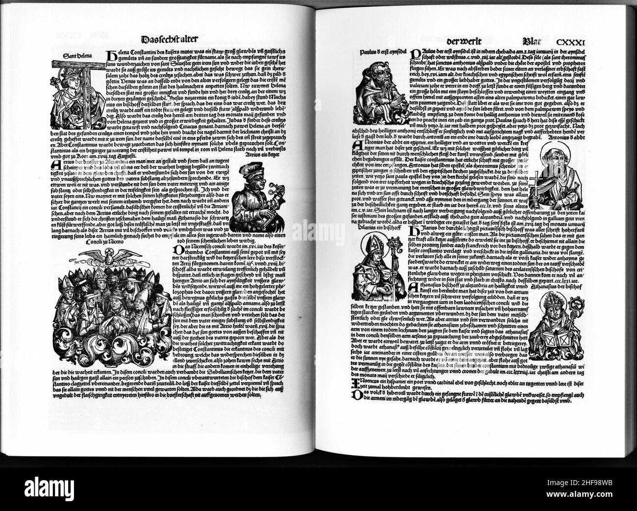 Schedelsche Weltchronik d 131 Stock Photo Alamy