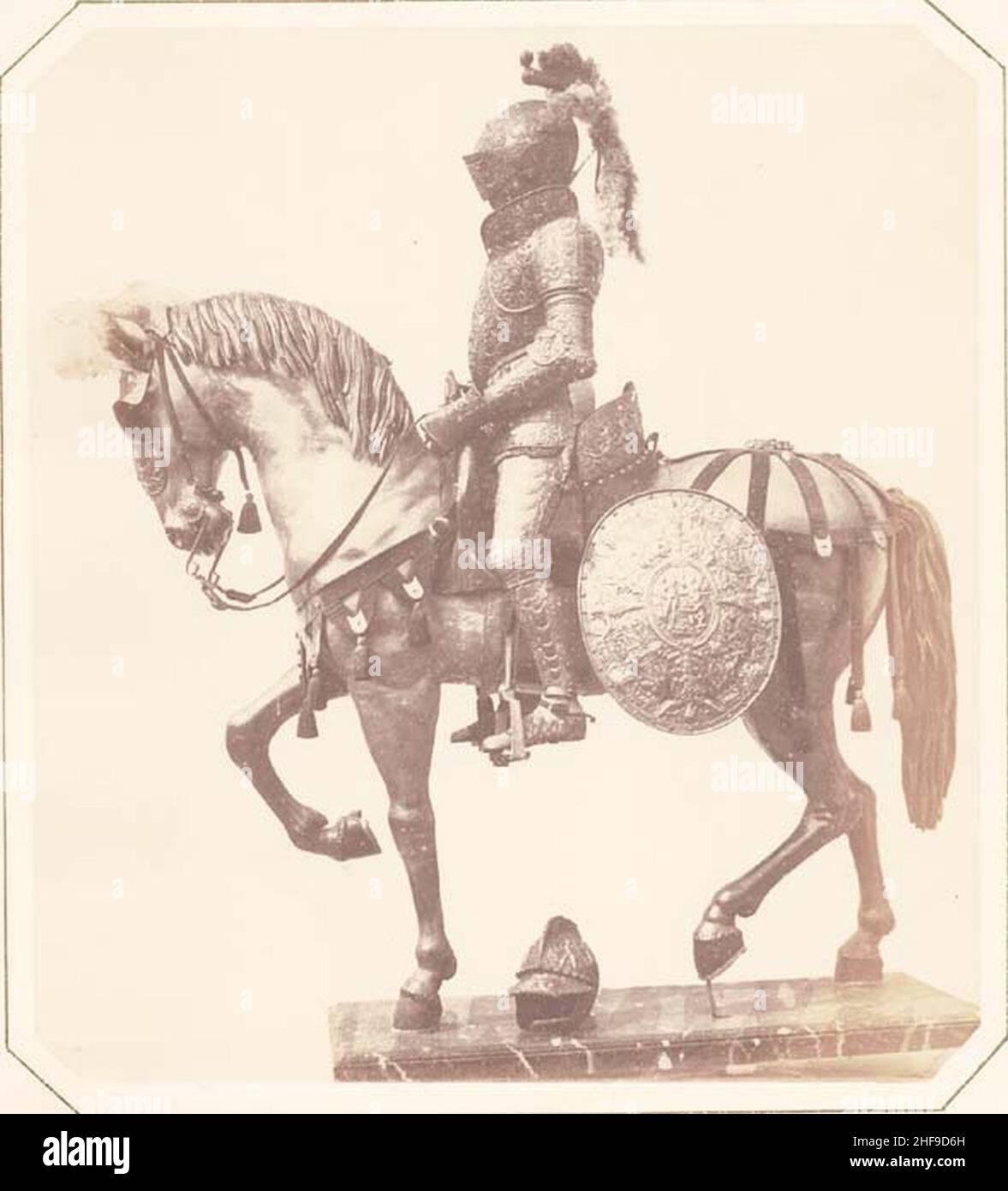 Schild zur Rustung des Alexander Farnese Stock Photo Alamy