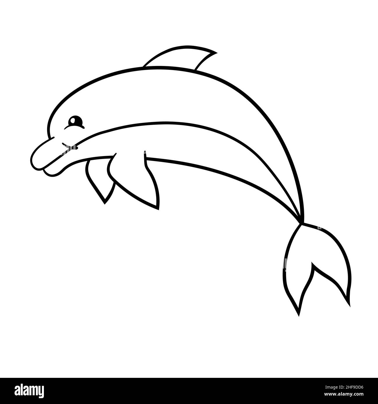  470 Cute Dolphin Coloring Pages Printable  Latest Free