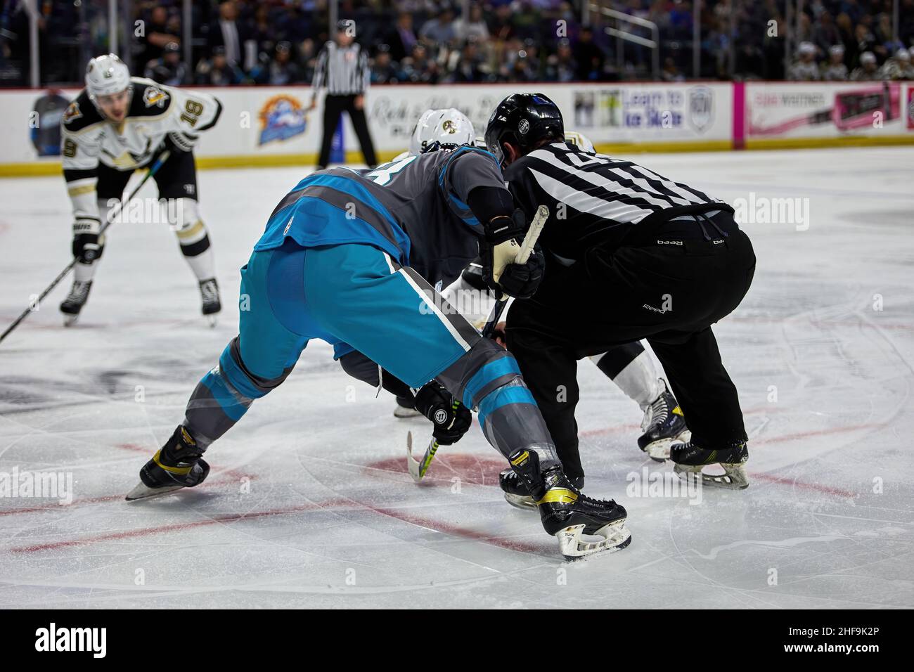 Orlando, Florida, USA. 14th Jan. 2022. 3 Luke Mcinnis during of an ECHL