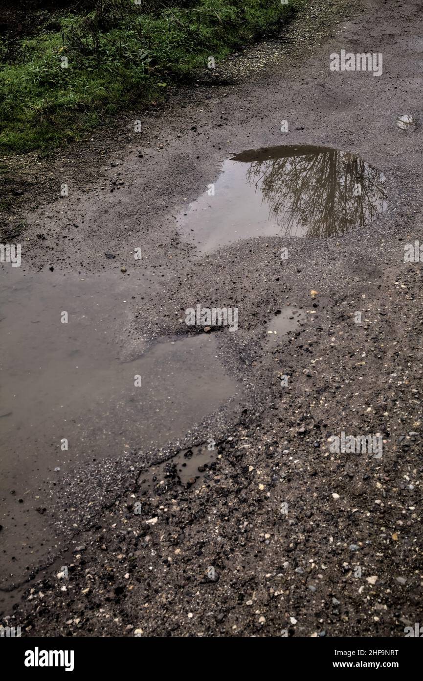 Concrete puddles hi-res stock photography and images - Alamy