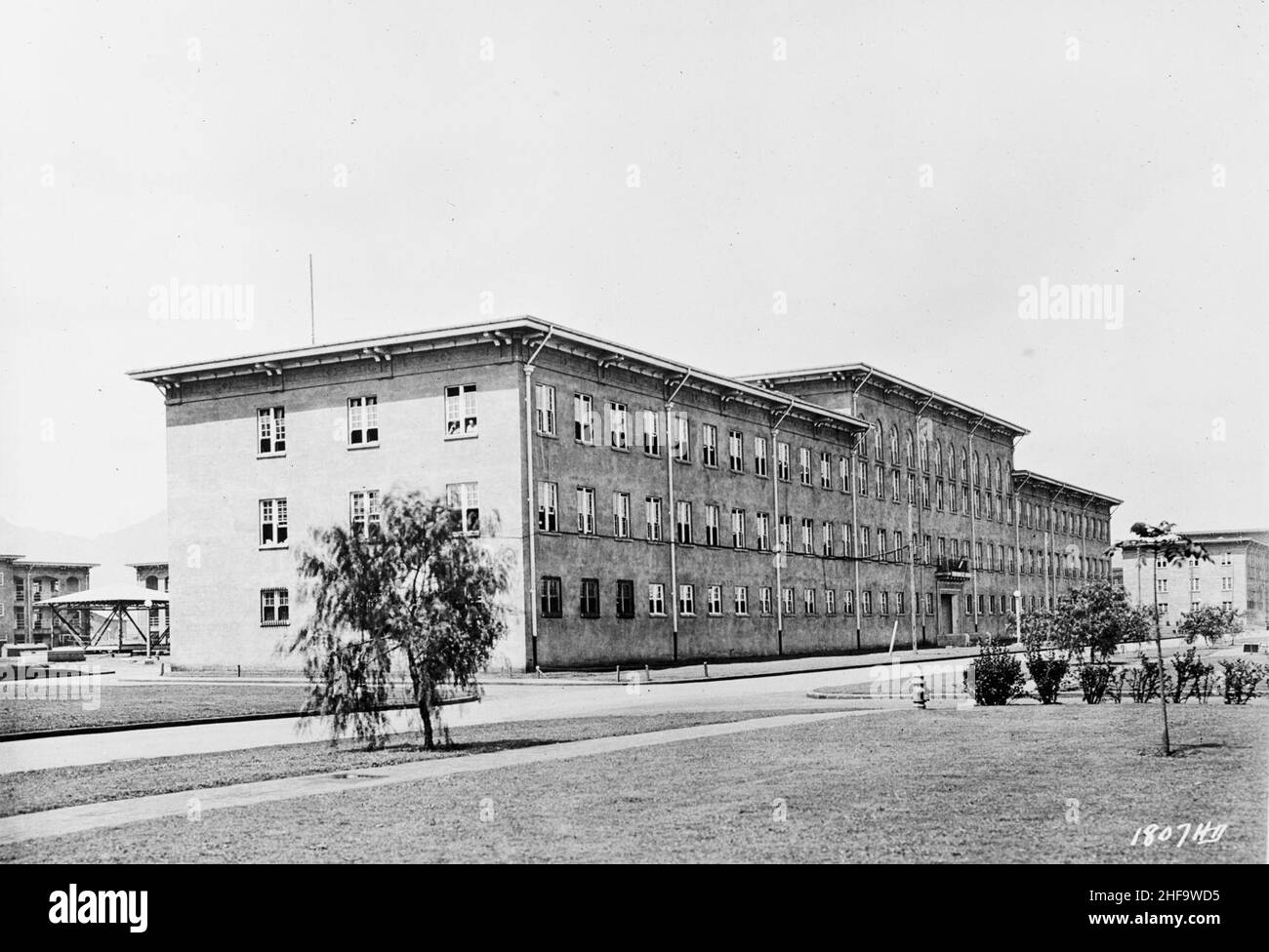 Schofield Barracks Hawaii 1925 Stock Photo Alamy