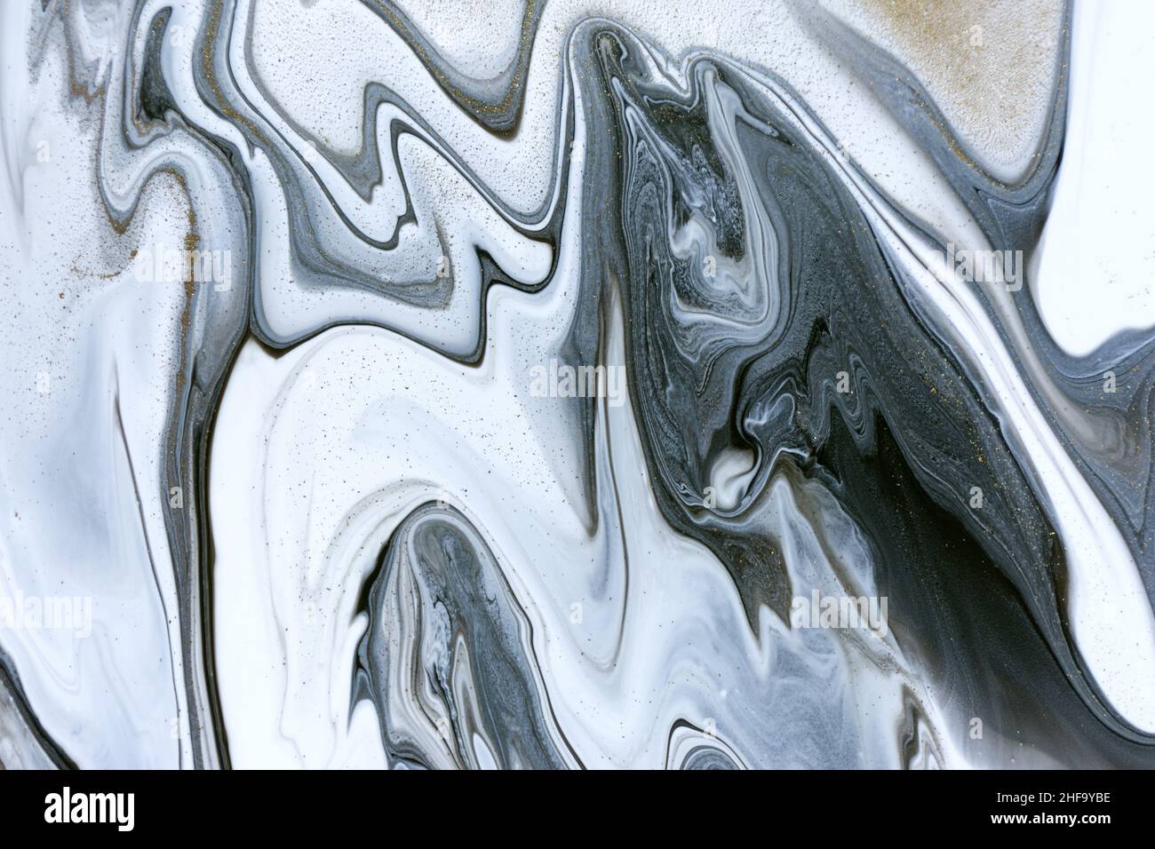 Light abstract white, black and gold marble texture Stock Photo - Alamy