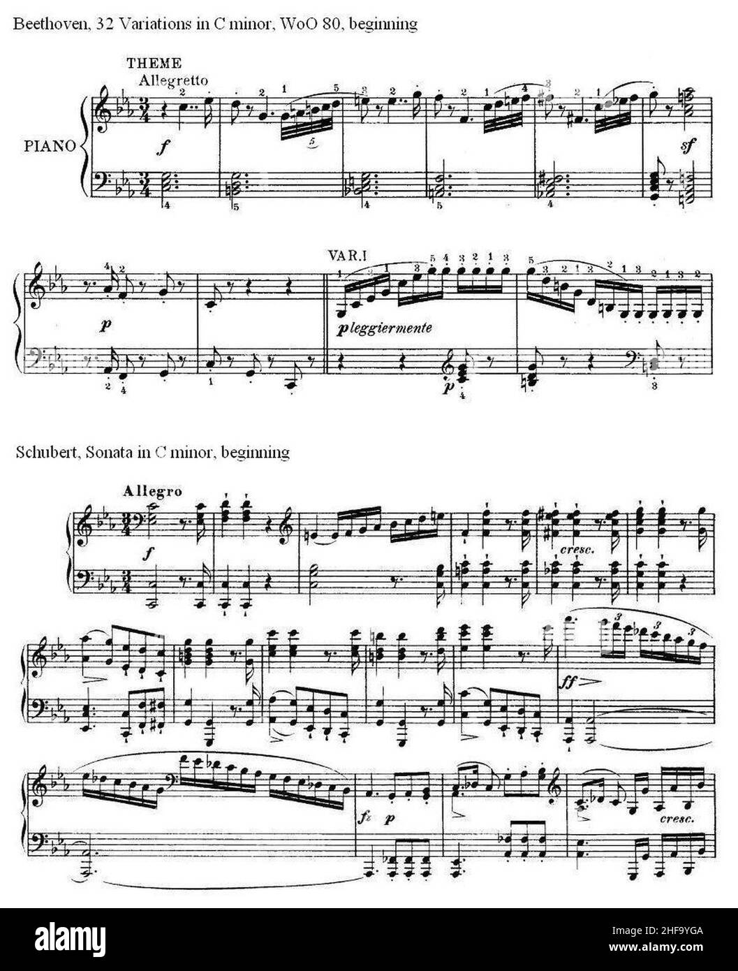Schubert d hi-res stock photography and images - Alamy