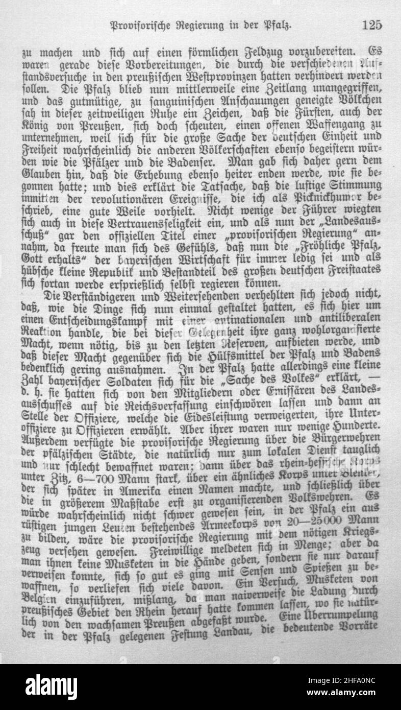 Schurz Lebenserinnerungen b1 s125 Stock Photo Alamy