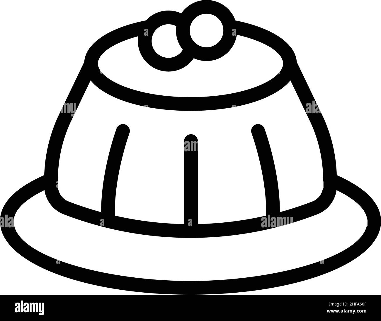 jelly clip art black and white