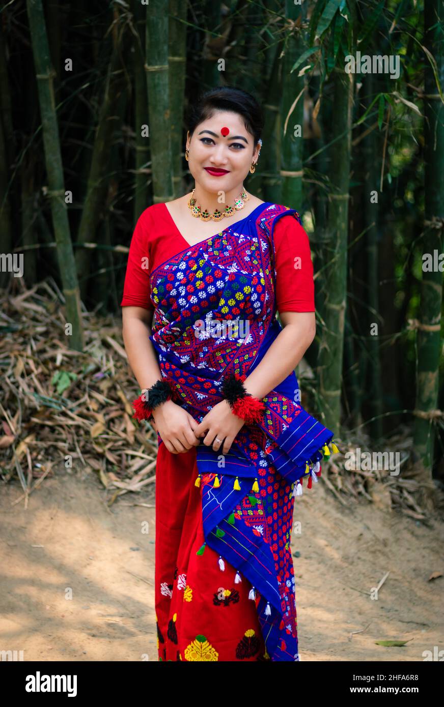 Assamese Traditional Dress By Jun Jaan