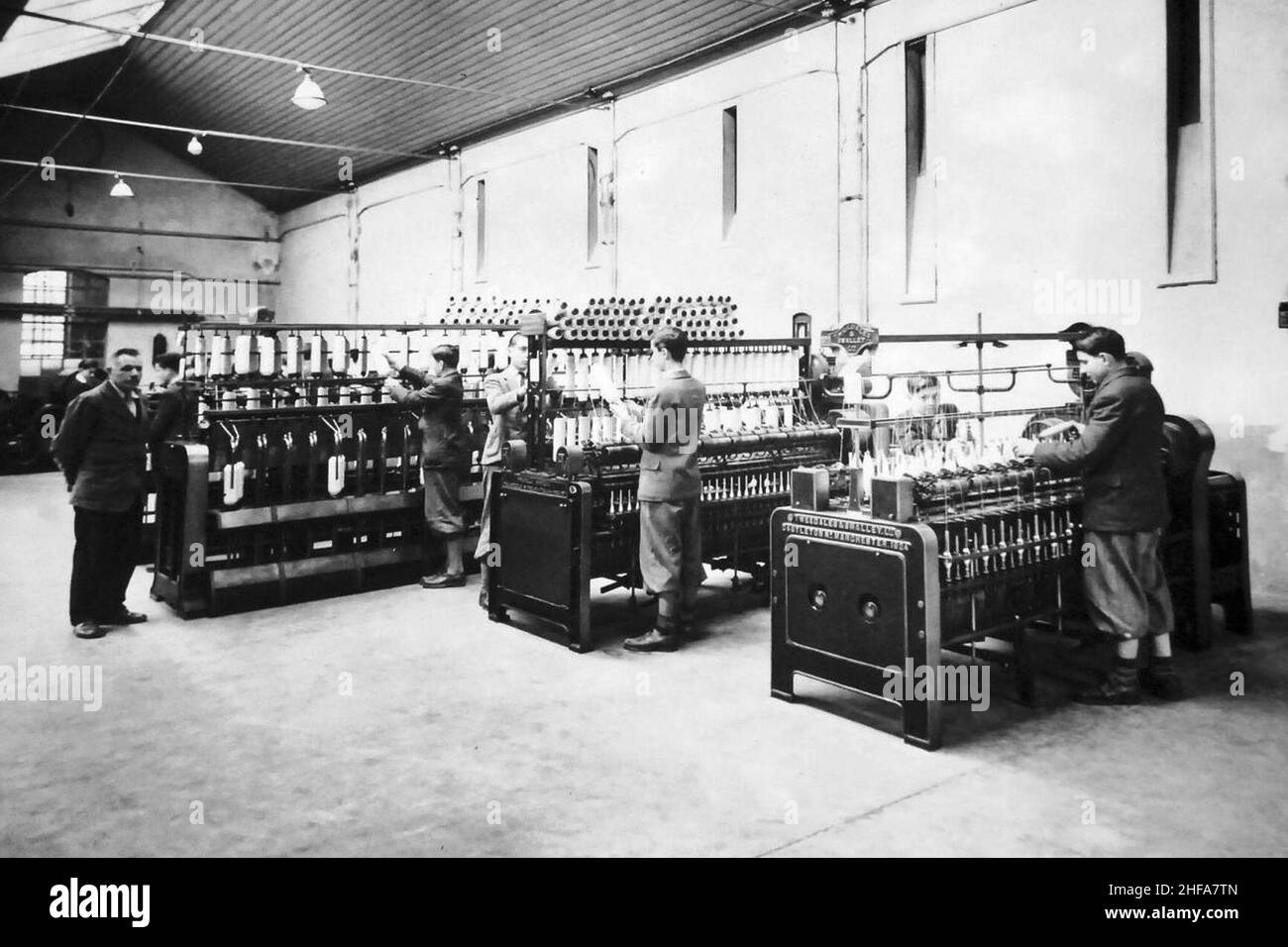 Scuola Bernocchi per Istruzione Tecnica, tecnologico e Meccanica, 1919, Regione Lombardia. Stock Photo