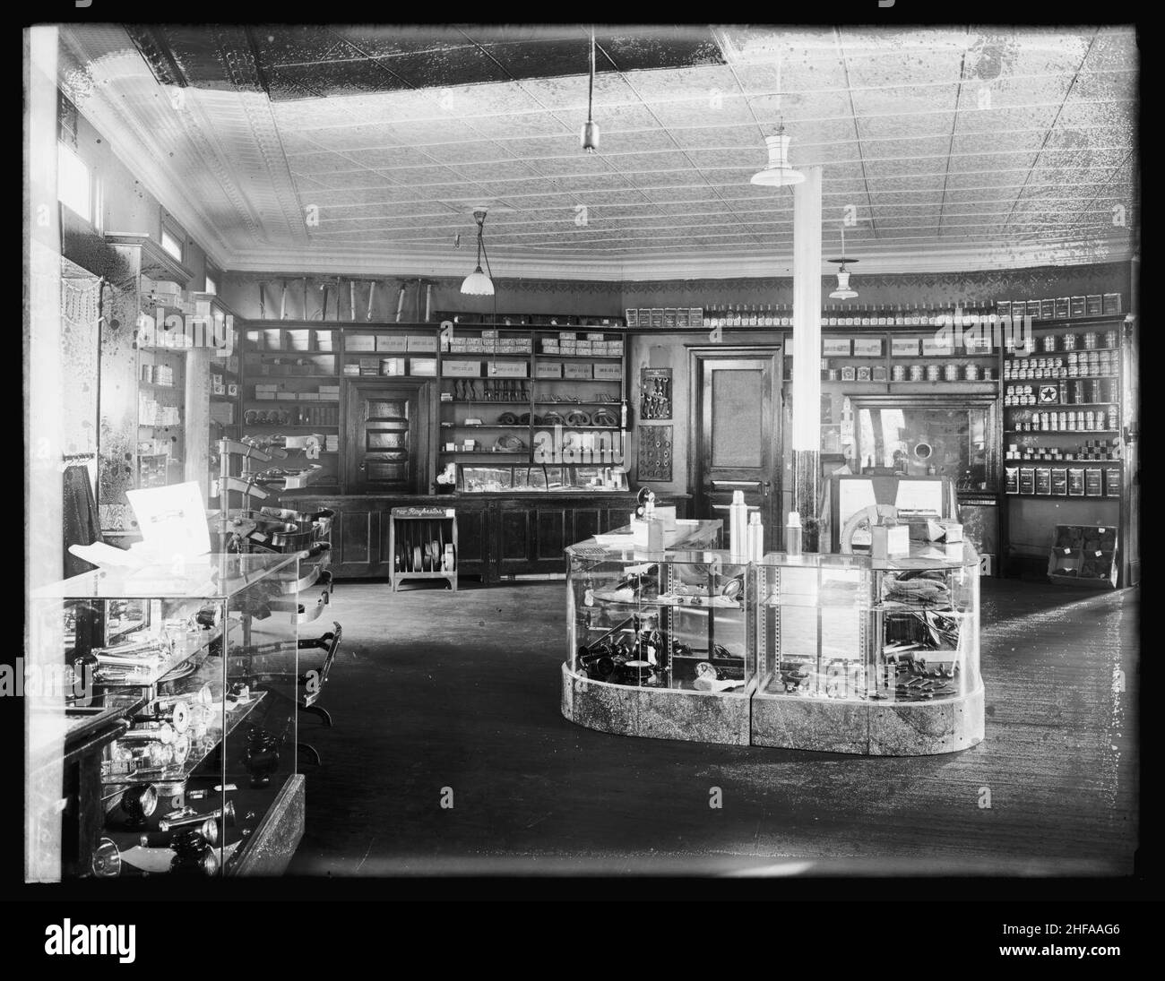Seaton Garage Supply house, interior Stock Photo Alamy