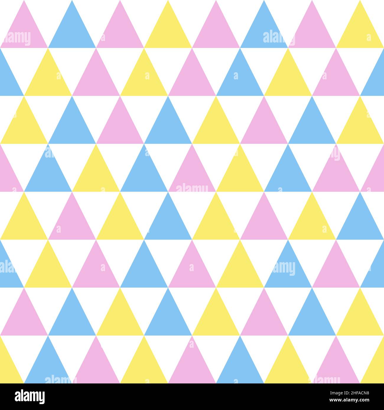 White background with colorful triangle . Vector illustration Stock ...