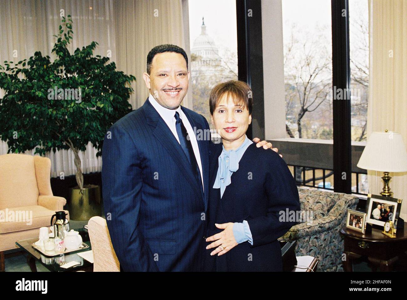 Secretary Alexis Herman and Mayor Morial of New Orleans, Louisiana 174