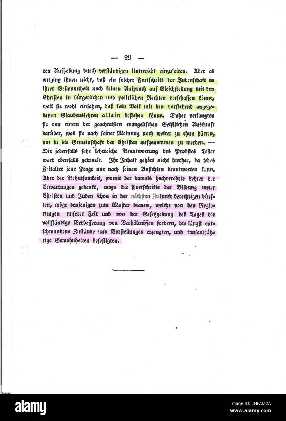Seite 29. Stock Photo