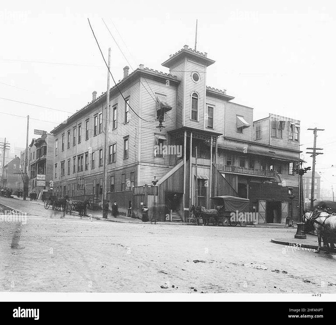 Seattle city hall and police headquarters Stock Photo Alamy