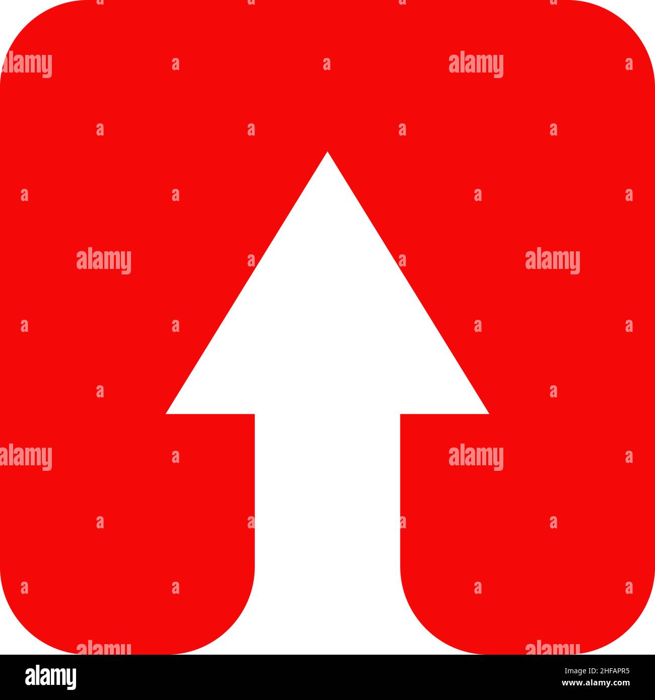 Upload icon logo design vector illustration template Stock Vector