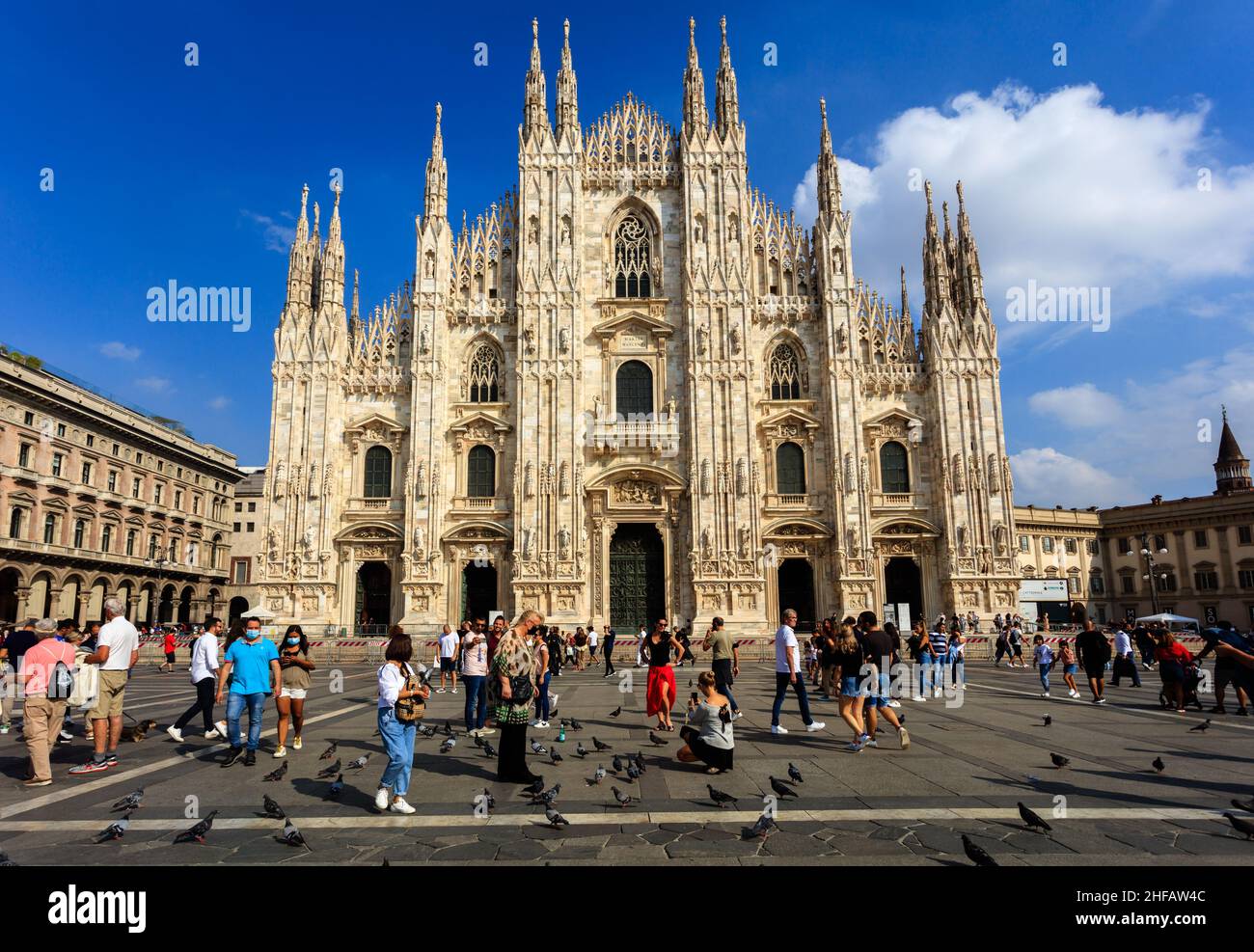 Gothic architecture in italy hi-res stock photography and images - Alamy
