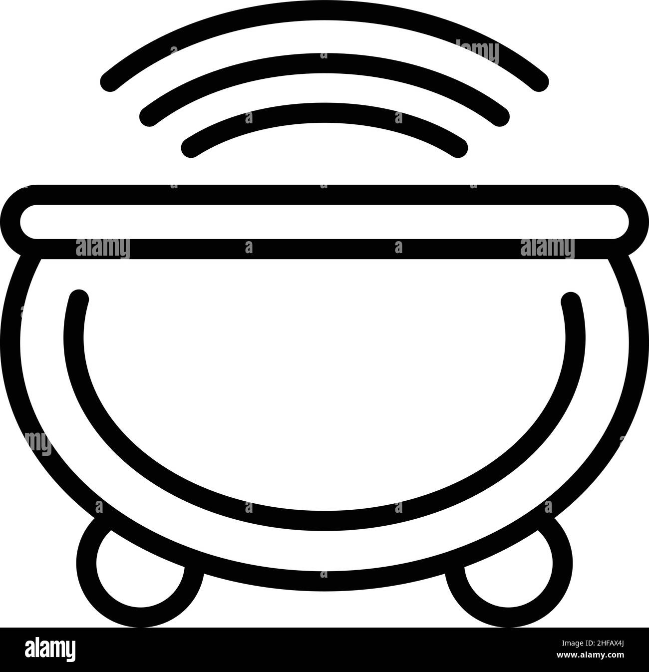 Hydro massage bath Stock Vector Images - Alamy