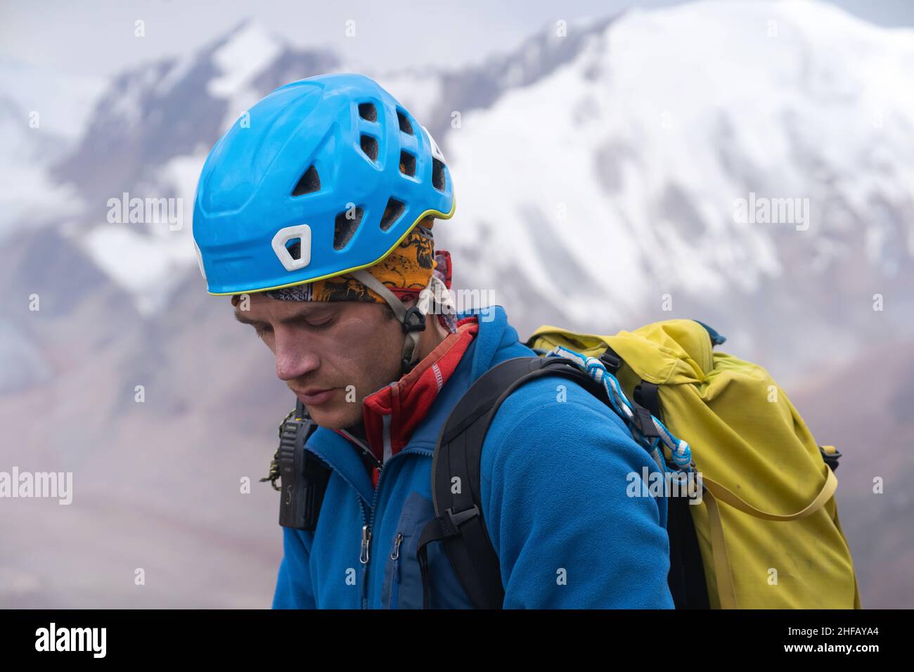 Man in a helmet hi-res stock photography and images - Alamy