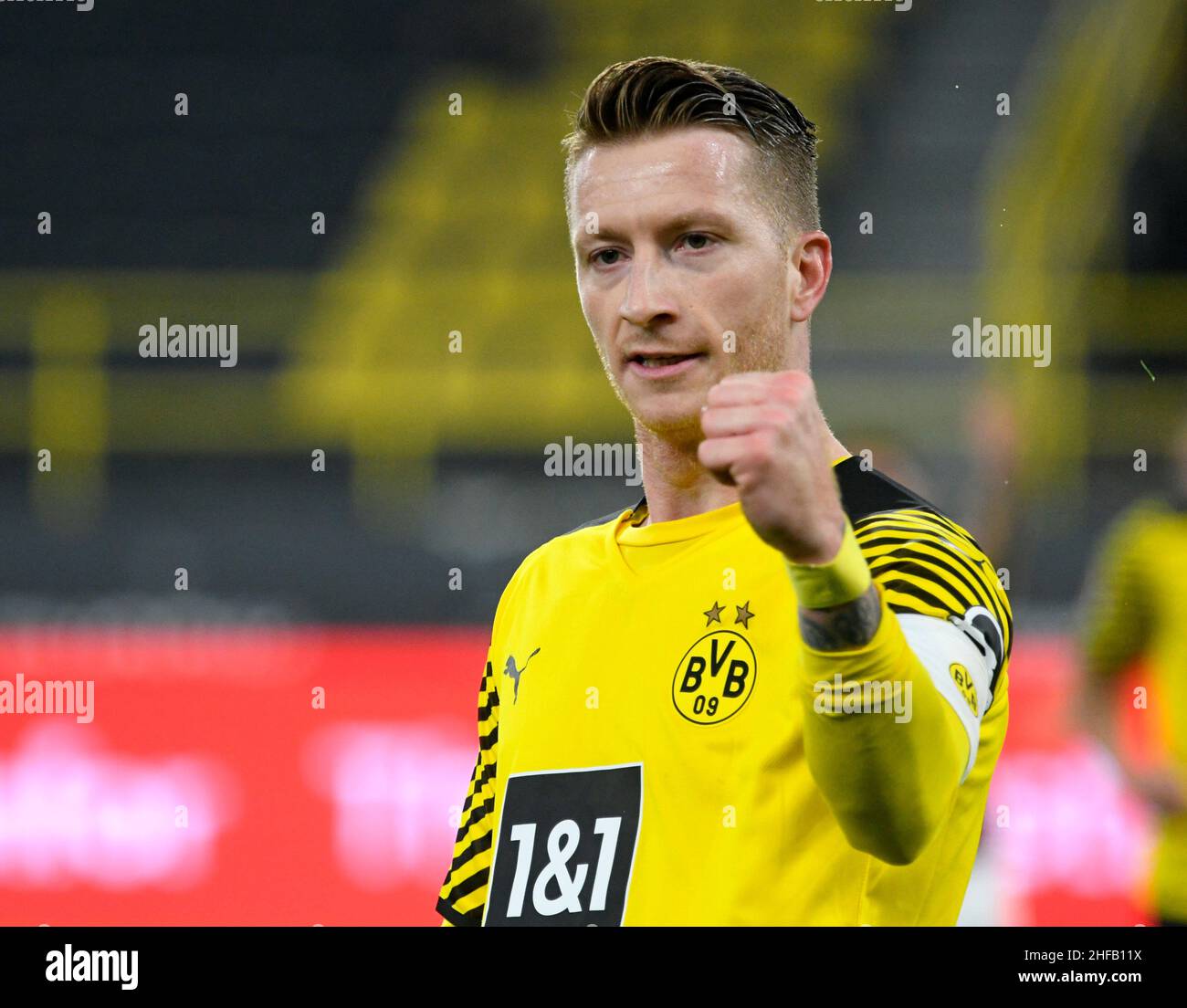 Exit, Germany. 14th July, 2022. firo : July 14th, 2022, football, 1st  Bundesliga, season 2022/2023, SC Verl - BVB, Borussia Dortmund Marco REUS,  BVB, single action Credit: dpa/Alamy Live News Stock Photo - Alamy