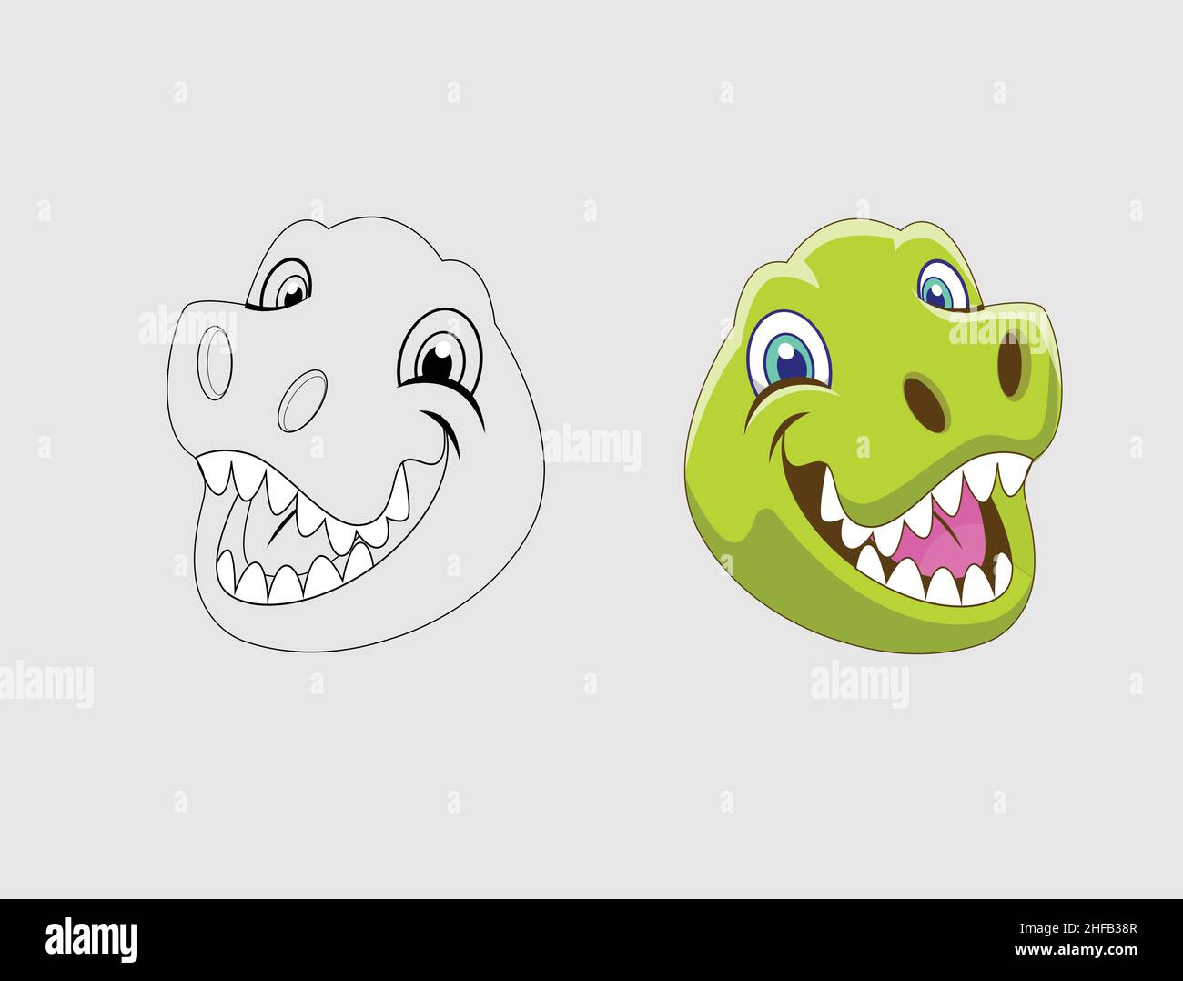 Premium Vector  Hand drawn cartoon t rex cute dino