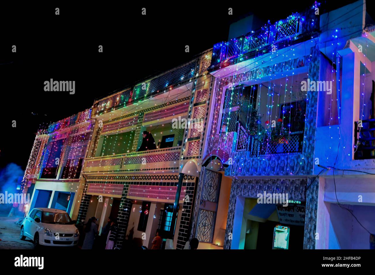 Building on sale diwali lights