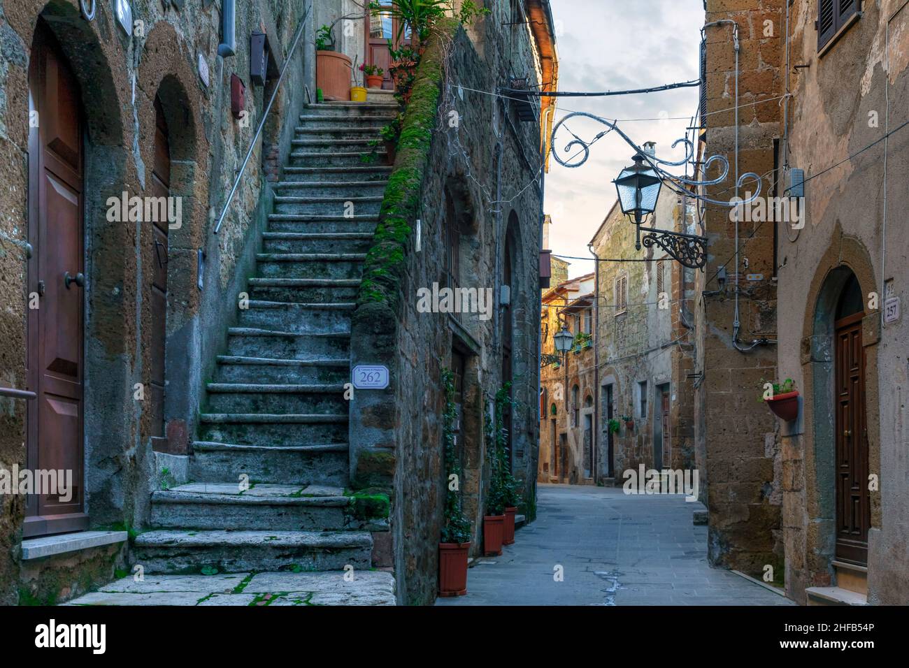 Pitigliano, Grosseto, Tuscany, Italy Stock Photo